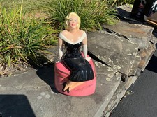 Marilyn Monroe clay arts cookie jar original box   picture