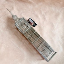 Doodles Destinations Big Ben Wire Statue, London England Wire Desk Decor - 12