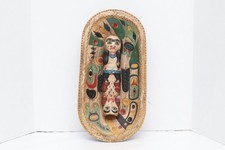 Vintage Northwest Coast Tlingit Carved Effigy Totem Bowl First Nations 19