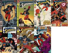Superboy #0-6 Newsstand Covers (1994-2002) DC Comics picture