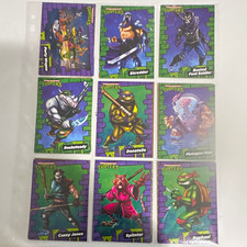 Nickelodeon TMNT Turtle Shellnanigans 18-Card Lot Shredder Donatello picture