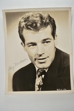 Guy Madison Portrait Suit Tie GM-X-172 c1950s VTG Photo Signed picture