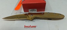 Rare Kershaw Leek 1660GLD Ken Onion Design USA 2005 NIB picture