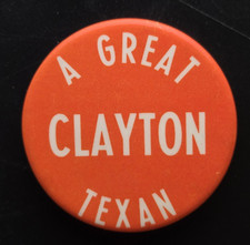 VTG 60s or 70s? A Great Clayton Texan Clayton TX Texas 1.75
