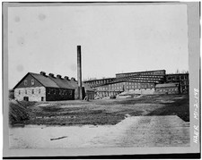 Photo:Hancock Michigan Quincy Mining Co No 1 Mill 1890s Pump Boiler House picture