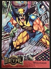 1995 Fleer Marvel Metal Blaster Wolverine Limited Edition #18 of 18 Holo Foil picture