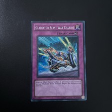 Gladiator Beast War Chariot LCGX-EN266 Yu-Gi-Oh Card Secret Rare 1st Edition picture