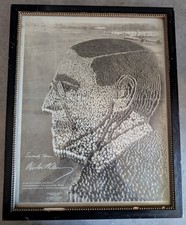 1918 ORIGINAL Arthur Mole Photo WOODROW WILSON Live Photograph Framed Print WWI picture