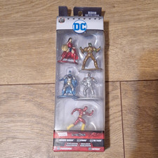 Jada Toys DC Nano Metalfigs Exclusive 5-Pack Metal Figures Batman Flash picture