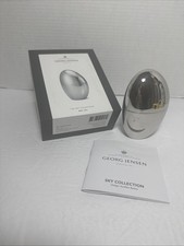 NEW IN BOX Georg Jensen SKY Decorative Box Tall, MIRROR POLISHED STAINLESS STEEL picture