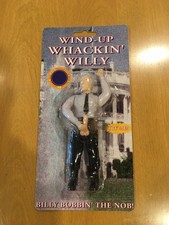 Vintage Y2K Pipedream Wind-Up Whackin' Willy Bill Clinton Figure Toy NOS Works picture