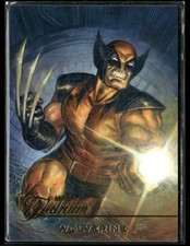 2023 Flair Marvel Flairium Level 3 WOLVERINE #FT-28 Collectible Card picture