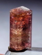 Very Rare Purple Cap Orange Watermelon Tourmaline Crystal Raw Natural Specimen picture