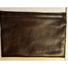 Tarleton State University Attaché Document Bag Leather 16 X 11 1/4  Dark Brown picture