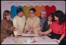 Liz Claiborne, fashion designer  by Bernard Gotfryd picture