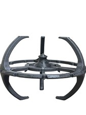 Star Trek - Deep Space Nine DS9 XL Station 9” - Fully Assembled Black Plastic picture
