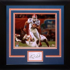 Tim Tebow Autographed Florida Gators Signature Series Deluxe Frame picture