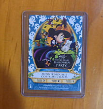 Disney Sorcerers Of The Magic Kingdom Halloween Party Minnie Mouse Card 07P picture