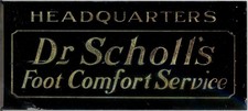 ANTIQUE REV. PAINTED GLASS SIGN 