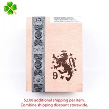 Liga Privada Corona Doble No. 9 Empty Wood Cigar Box 8
