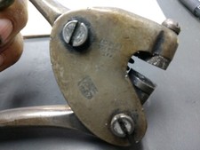 Vintage Rare antique Gibson Of Marking Devices hand press stamp picture