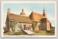 Cap-de-la-Madeleine Quebec The Shrine A.D. 1714 Postcard Vintage Canada picture