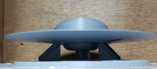 C-57D UFO/Flying Saucer (from Forbidden Planet) - Silver - Large Landed picture