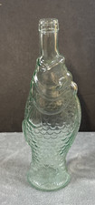 Vintage 1970's Fish Shaped Italian Wine Bottle 13