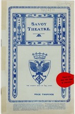 1911 Savoy Theatre Programme Dombey and Son Dickens Centenary London picture