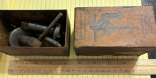 VINTAGE 1935-1941 CHEVROLET VALVE RESEATING TOOL SET IN ORIGINAL BOX - LOOK picture
