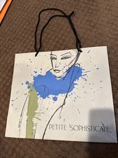 Petite Sophisticate Paper Shopping Bag Vintage Art Store Closed picture