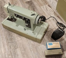 Vintage Sears Kenmore 1203 Sewing Machine Heavy Duty Green 158.120 30 picture
