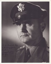 IRA C. EAKER - INSCRIBED PHOTOGRAPH SIGNED picture