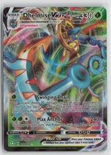 Dhelmise VMAX Ultra Rare Holo SHF 010/072 DMG picture