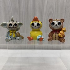 Furrybones Lot 3 Summit Collection Skeleton Furry Bones Elefun / Bear / Bob Duck picture