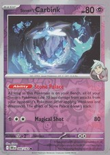 STEVEN'S CARBINK C REVERSE HOLO 086/182 DESTINED RIVALS POKEMON NM/M picture