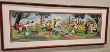 Hanna Barbera Signed Limited Edition Company Picnic Cel READ picture