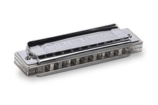 Hohner Blues Bender Harmonica, Key of G, Stainless steel (M586BX-G) picture