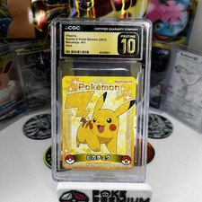 CGC Pristine 10 Pikachu Marumiya - #11 Holo picture