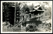 RPPC 1925-42 Japanese Tea Garden Golden Gate Park San Francisco Postcard M1654 picture