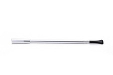 Utopiat Holly Vintage Iconic Long Metallic Cigarette Holder Women in Silver picture