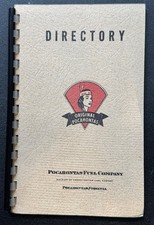 Pocahontas Fuel Company Directory - Virginia Coal Mining - 1958 -  - EX picture