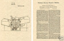 HOE PRINTING PRESS US PATENT Art Print READY TO FRAME  Vintage 1847 Howe  picture