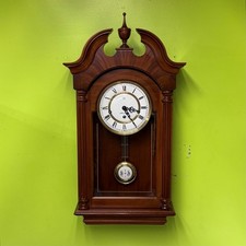 Seth Thomas Wall Clock Rochester 1779 Chiming Tested & Works picture