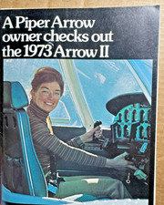 Piper PA-28R Arrow Sales Brochure and price list 1973-Original picture