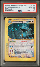 Seedraking Aquapolis 2002 Holo Crystal PSA 10 GEM MINT German #148 POP 1 picture