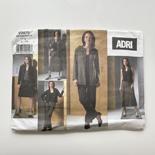 VOGUE 2875 ADRI Vintage Separates 6 Pc Wardrobe Sewing Pattern Sz 6-10 FF UNCUT picture