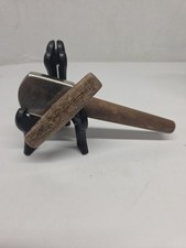 Vintage Edlund Can Opener Manual Twist Walnut Wood Handle No. 5 Burlington VT picture