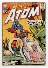 Showcase #34 GD- 1.8 1961 1st app. Silver Age Atom picture