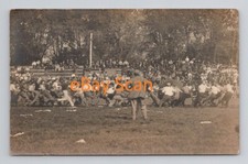WOW 4x RPPC 1913 Push Ball Contest Ames Iowa State College Photo Postcards 25BJ picture